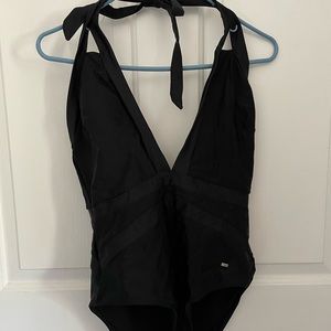 Ted baker black size 4 one piece bathing suit